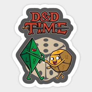 DnD Time v2 Sticker